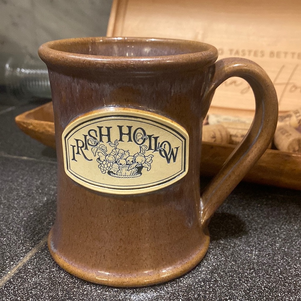 Irish Hollow Mug by Deneen Pottery